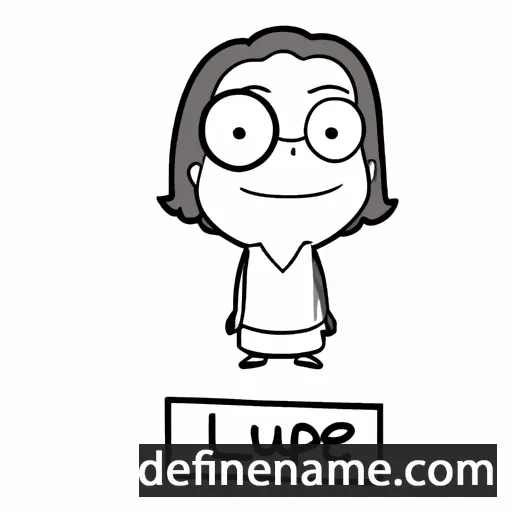 Lupe cartoon