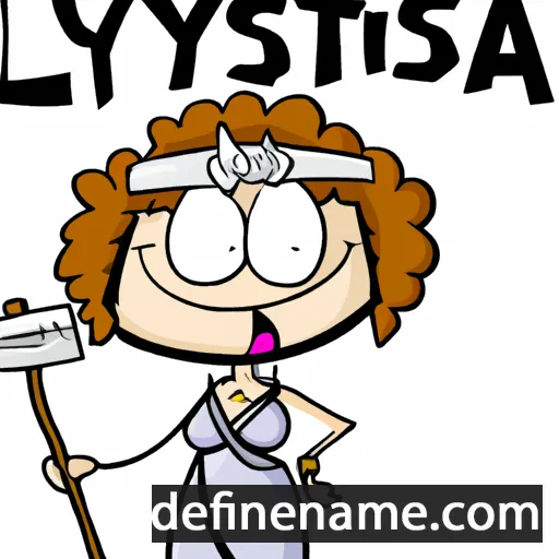 Lysistrata cartoon