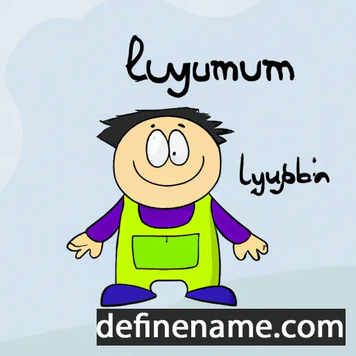 Lyubomir cartoon