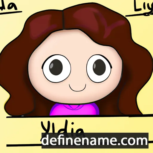 Lyydia cartoon