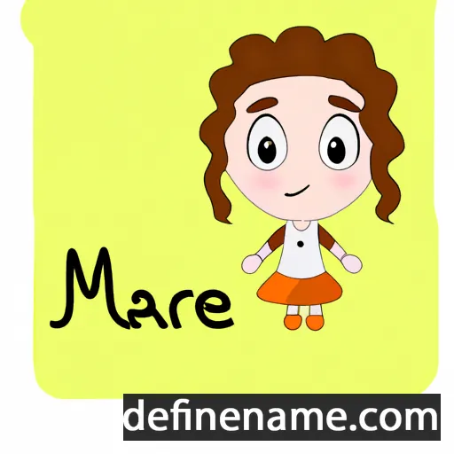 Máire cartoon