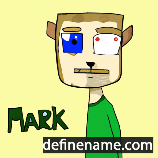 Márk cartoon