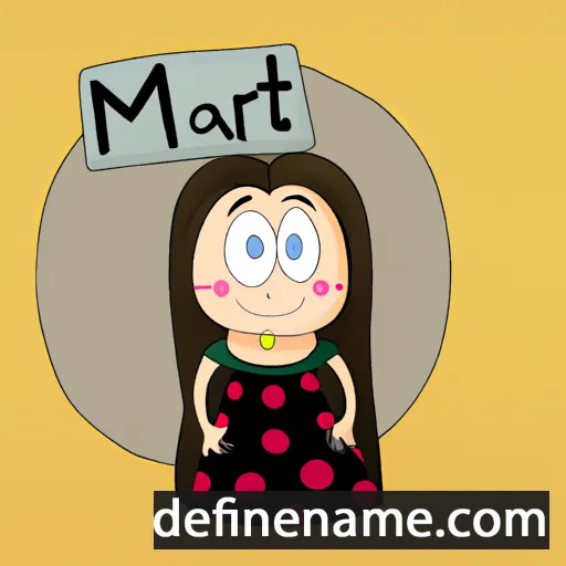 Márta cartoon