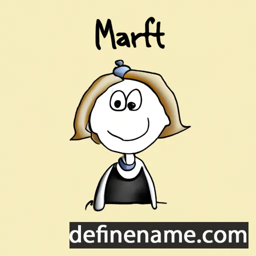 Maarit cartoon