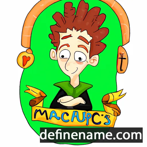 Macarius cartoon