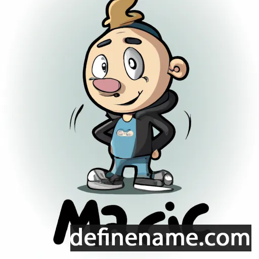 Maciej cartoon