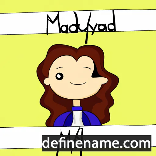 Madalyn cartoon