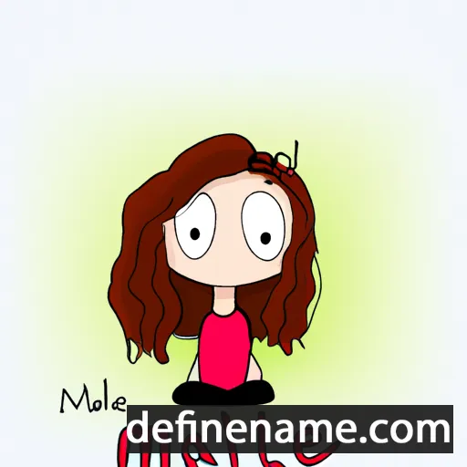 Maëlle cartoon