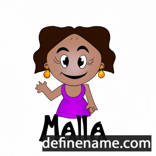 Maela cartoon