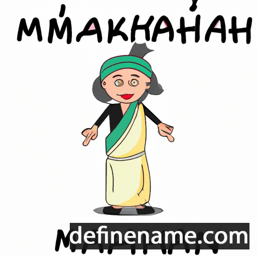 Mahihkan cartoon