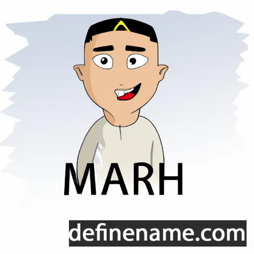 Mahir cartoon