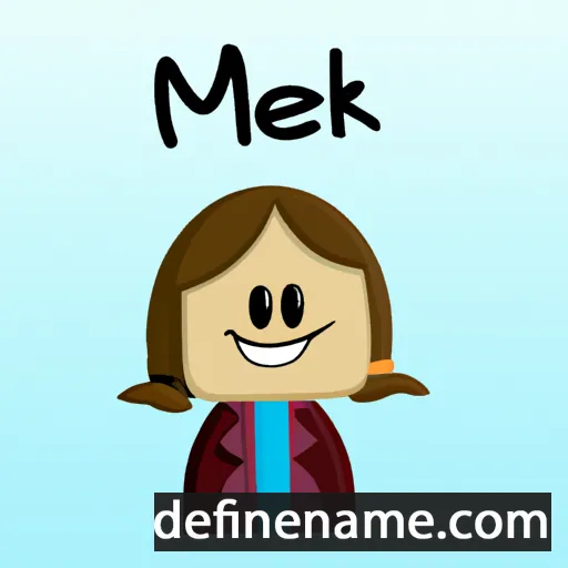 Maiken cartoon