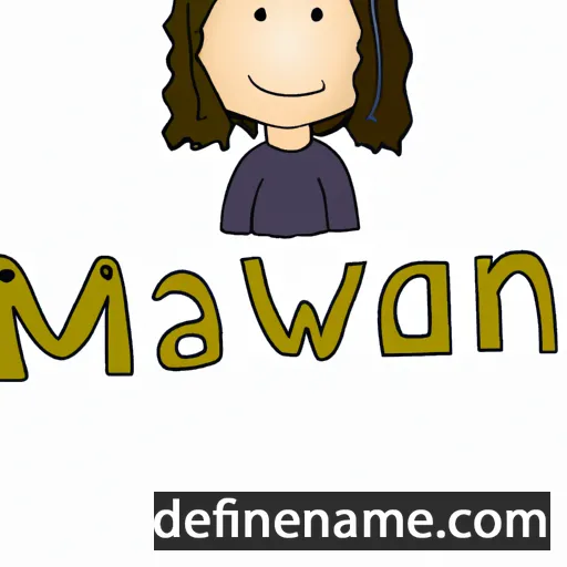 Maiwenn cartoon