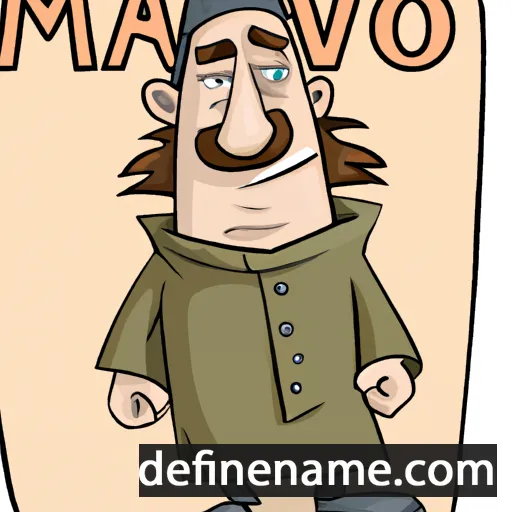 Majvor cartoon