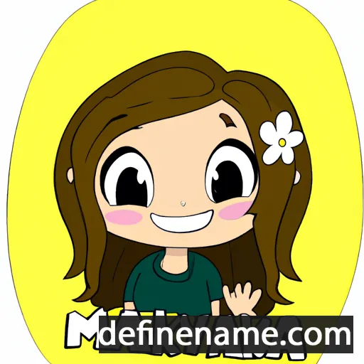 Makayla cartoon