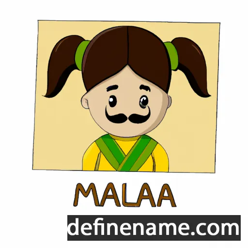 Malai cartoon