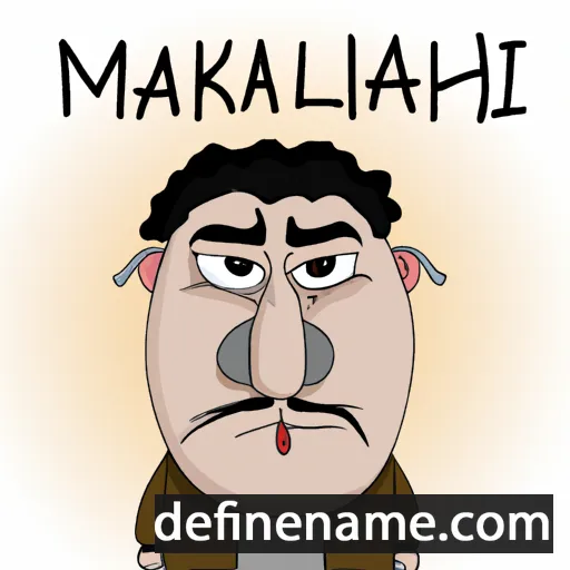 Malkhazi cartoon