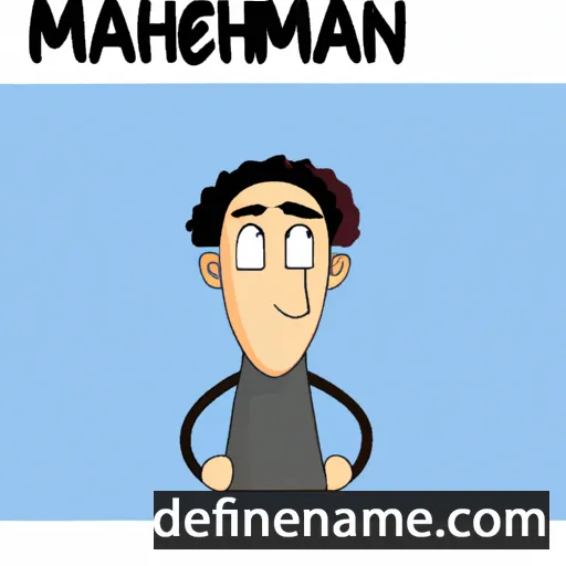 Manahem cartoon