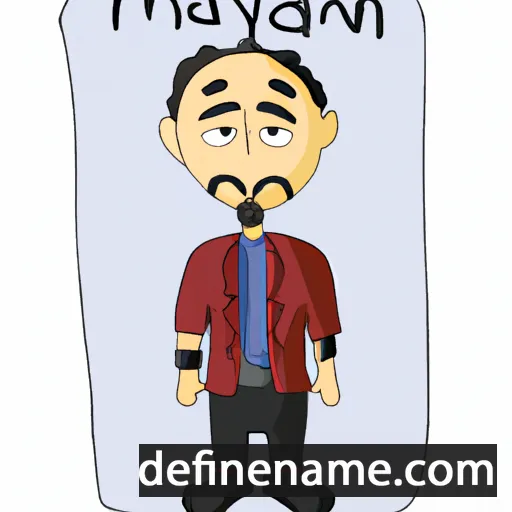 Manawydan cartoon