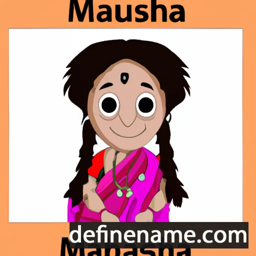 Manjusha cartoon