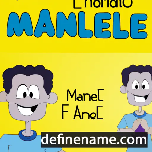 Manoel cartoon