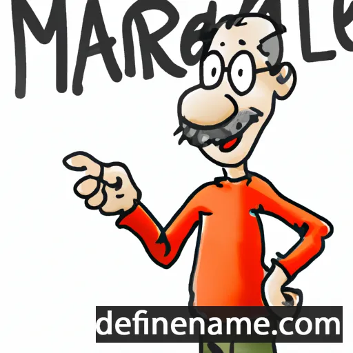 Marcel cartoon