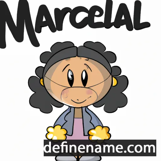 Marcela cartoon