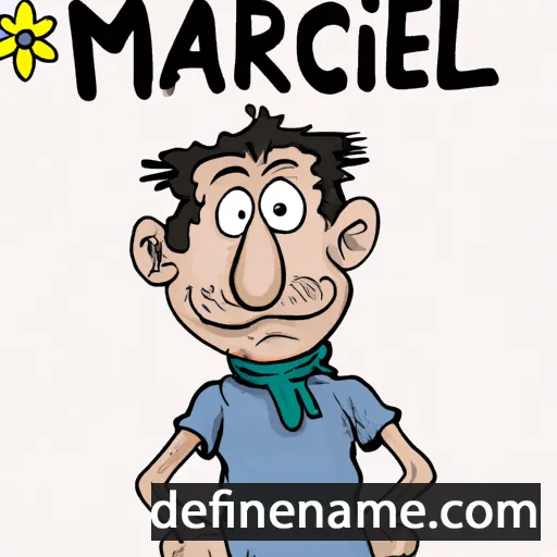 Marcell cartoon