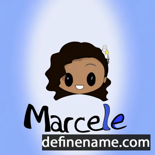 Marcelle cartoon