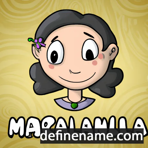 Marcellina cartoon