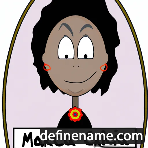 Marcia cartoon