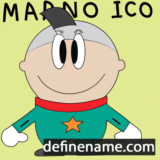 Marciano cartoon