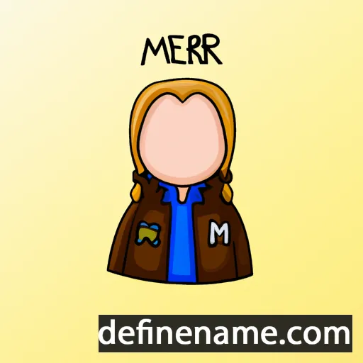 Maren cartoon