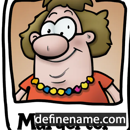 Margreet cartoon