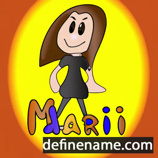 Mari cartoon