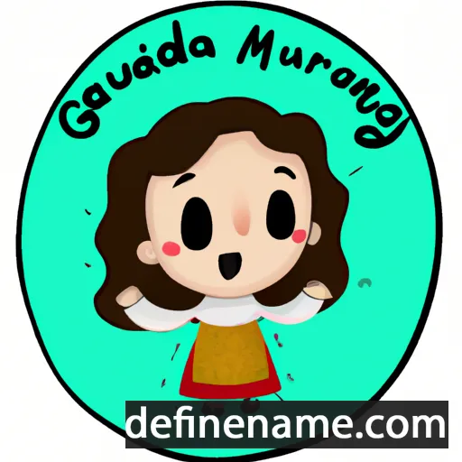 María Guadalupe cartoon