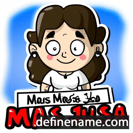 María Jesús cartoon