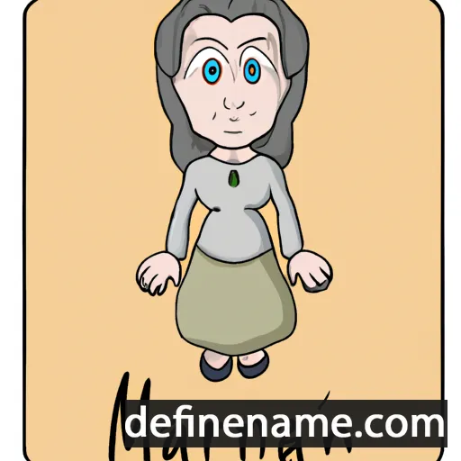 Marian cartoon