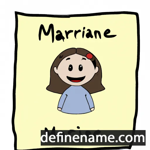 Marianne cartoon