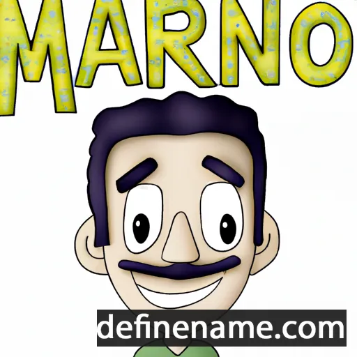 Mariano cartoon