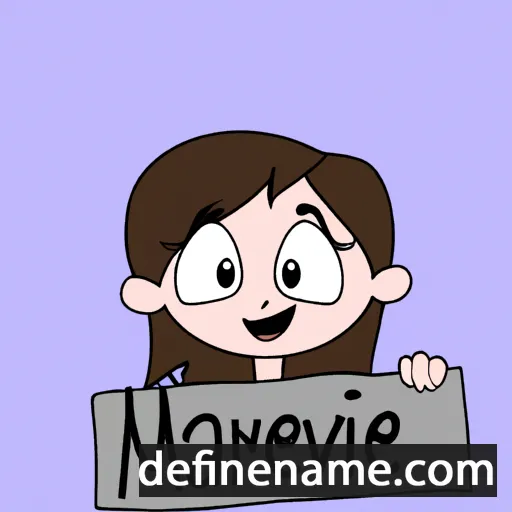 Marie-Ève cartoon