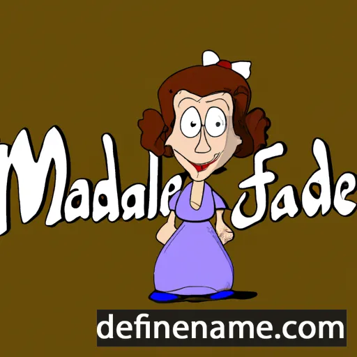 Marie-Madeleine cartoon