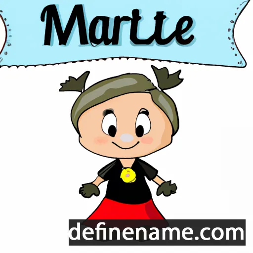 Marietjie cartoon