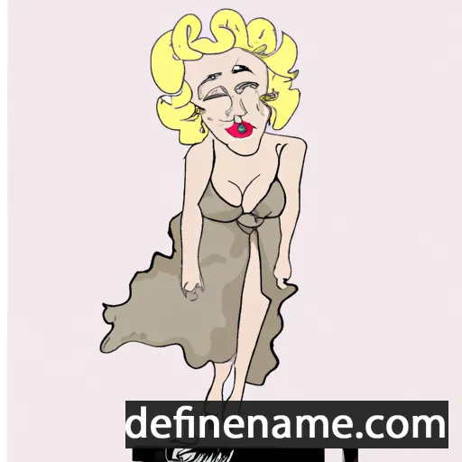 Marilyn cartoon