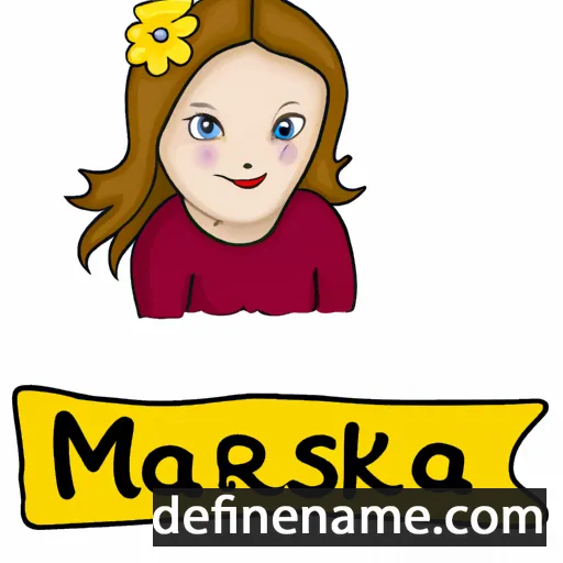 Mariska cartoon