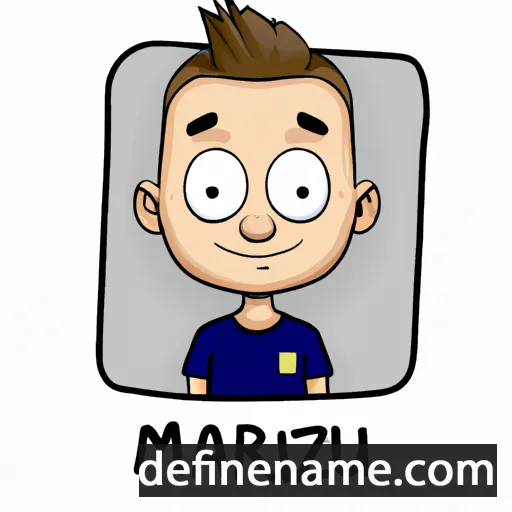 Mariusz cartoon