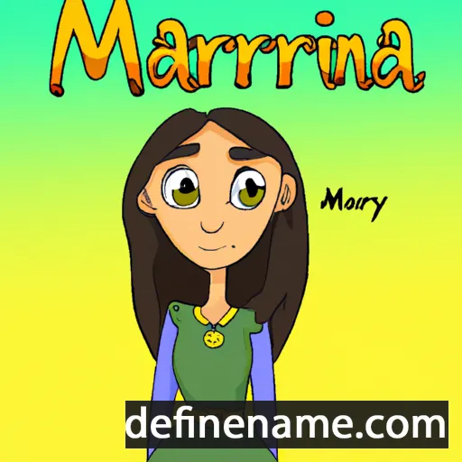 Mariyana cartoon