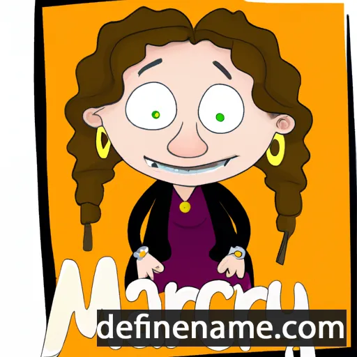 Marjory cartoon