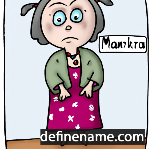 Marjukka cartoon