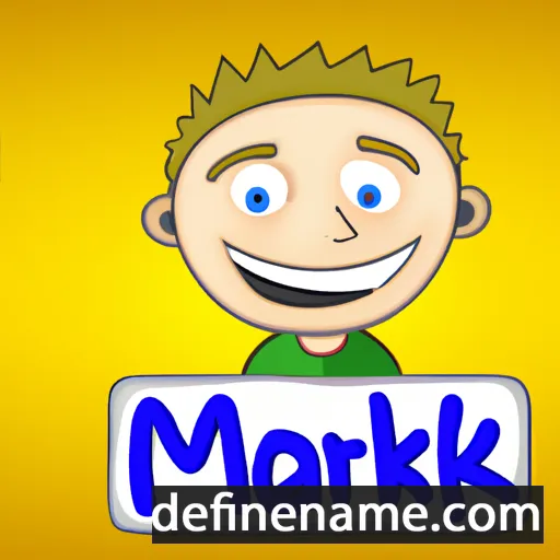 Mark cartoon